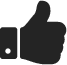 Thumbs up icon for Confidence